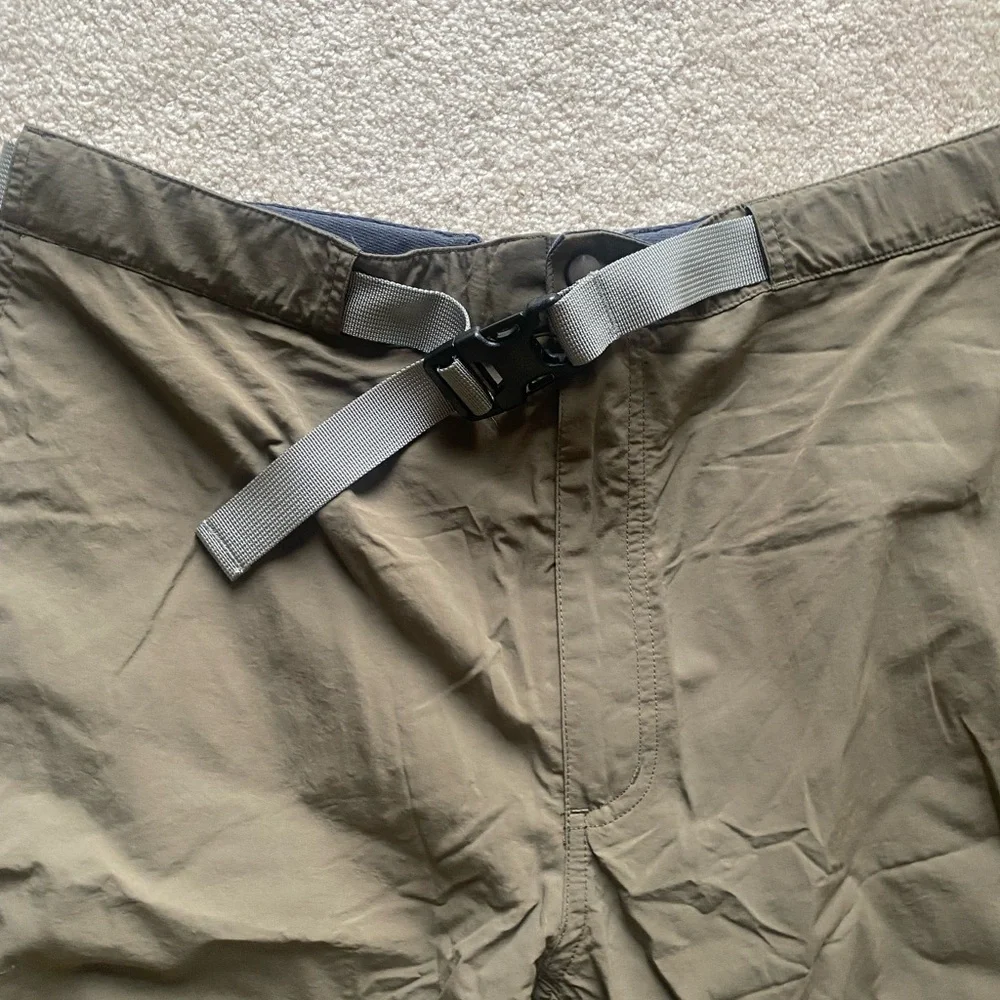 Eastern Mountain Sports Hiking Pants Mens 40x32 Khaki‎ Cargo Utility Belted